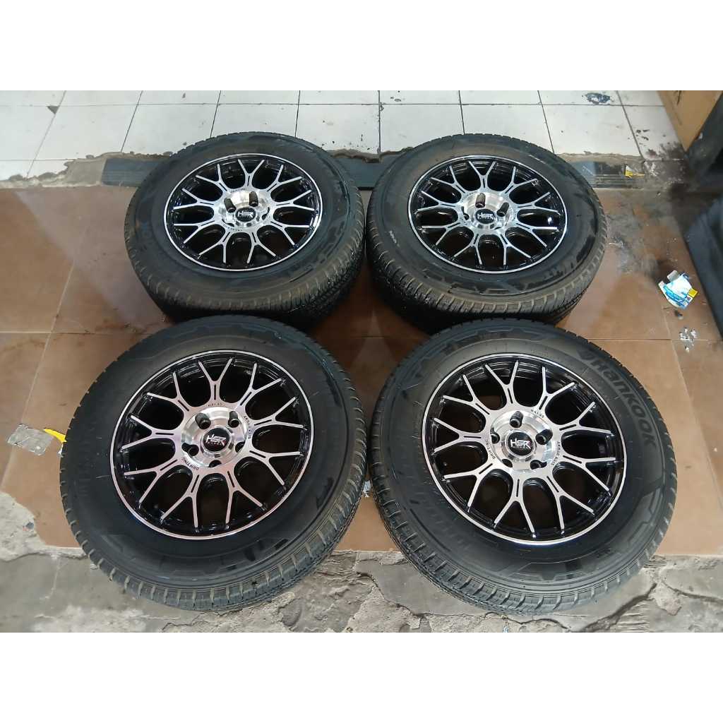 VELG MOBIL SECOND HSR RING 16 LEBAR 7 | PELEK MOBIL INNOVA/TERIOS/ALTIS/CRV DLL HSR R16X7 PCD 5X114