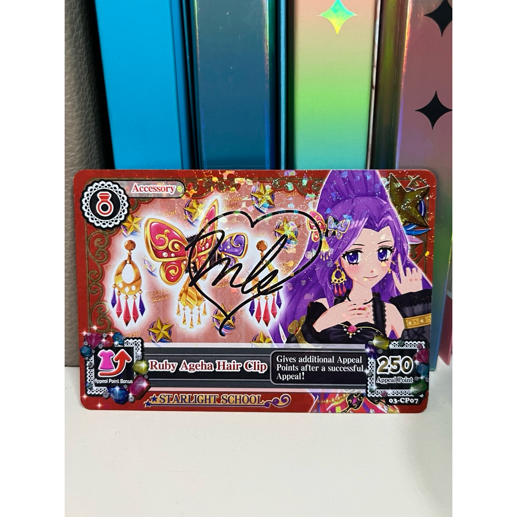 aikatsu card ruby ageha ttd mizuki