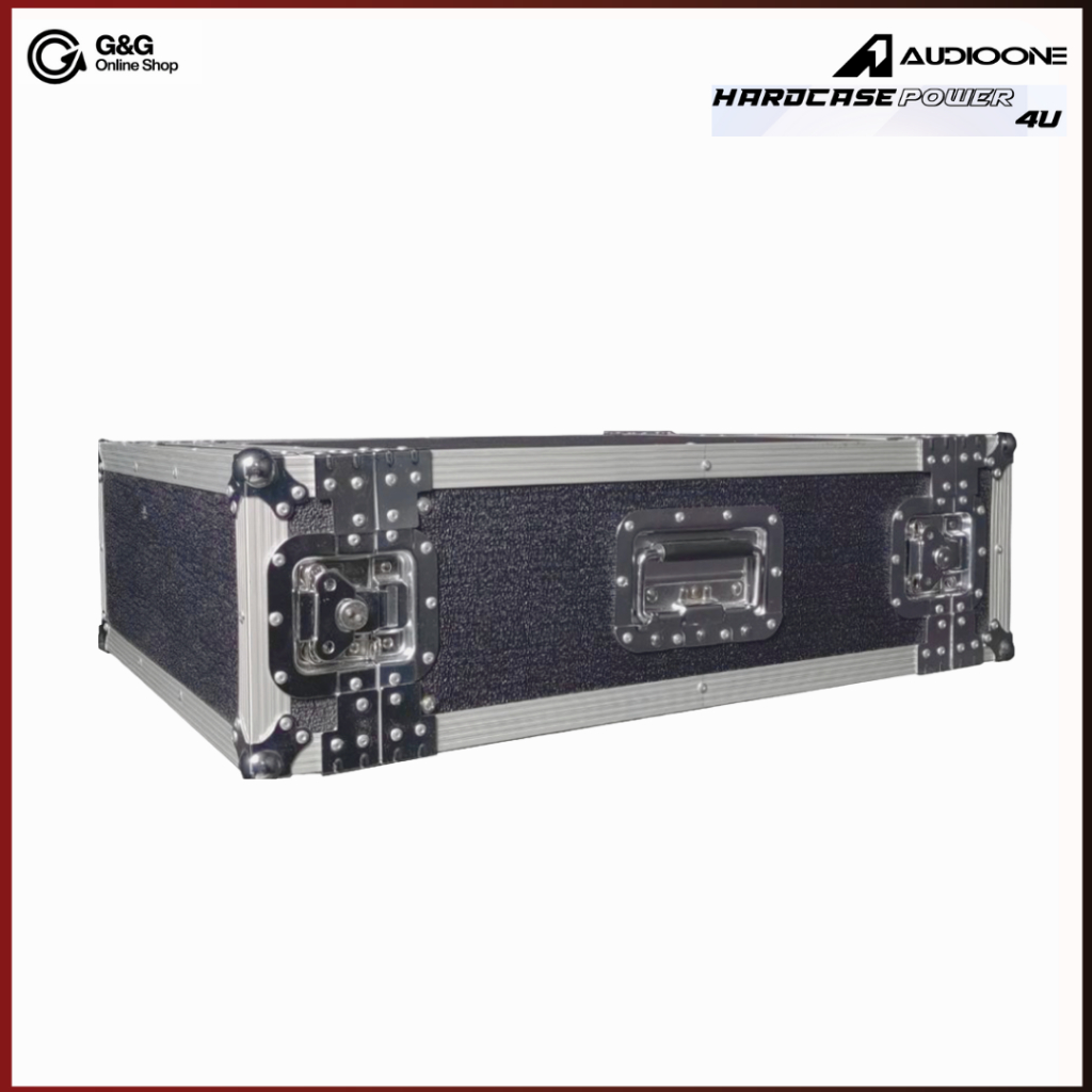 Box Hardcase 4U Power  Amplifier Rak Kotak Audio Sound System I GG