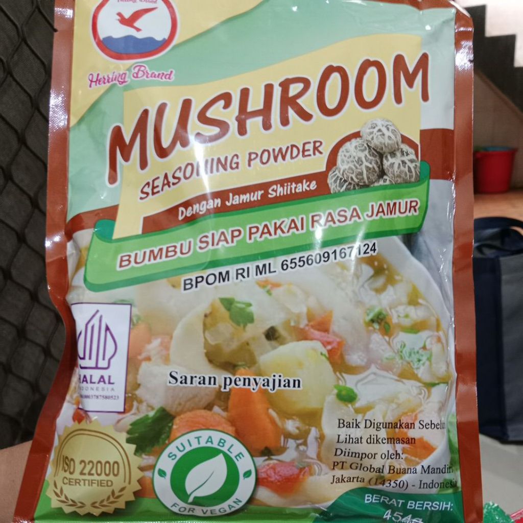 HERRING BRAND KALDU JAMUR 454 gram(HALAL)