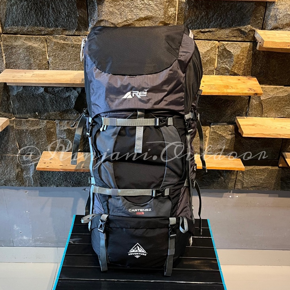 CARRIER AREI 60L CARTENZ PREMIUM NEW TAS GUNUNG AREI OUTDOORGEAR TAS KERIL REI 60L CARTENZ TAS HIKIN
