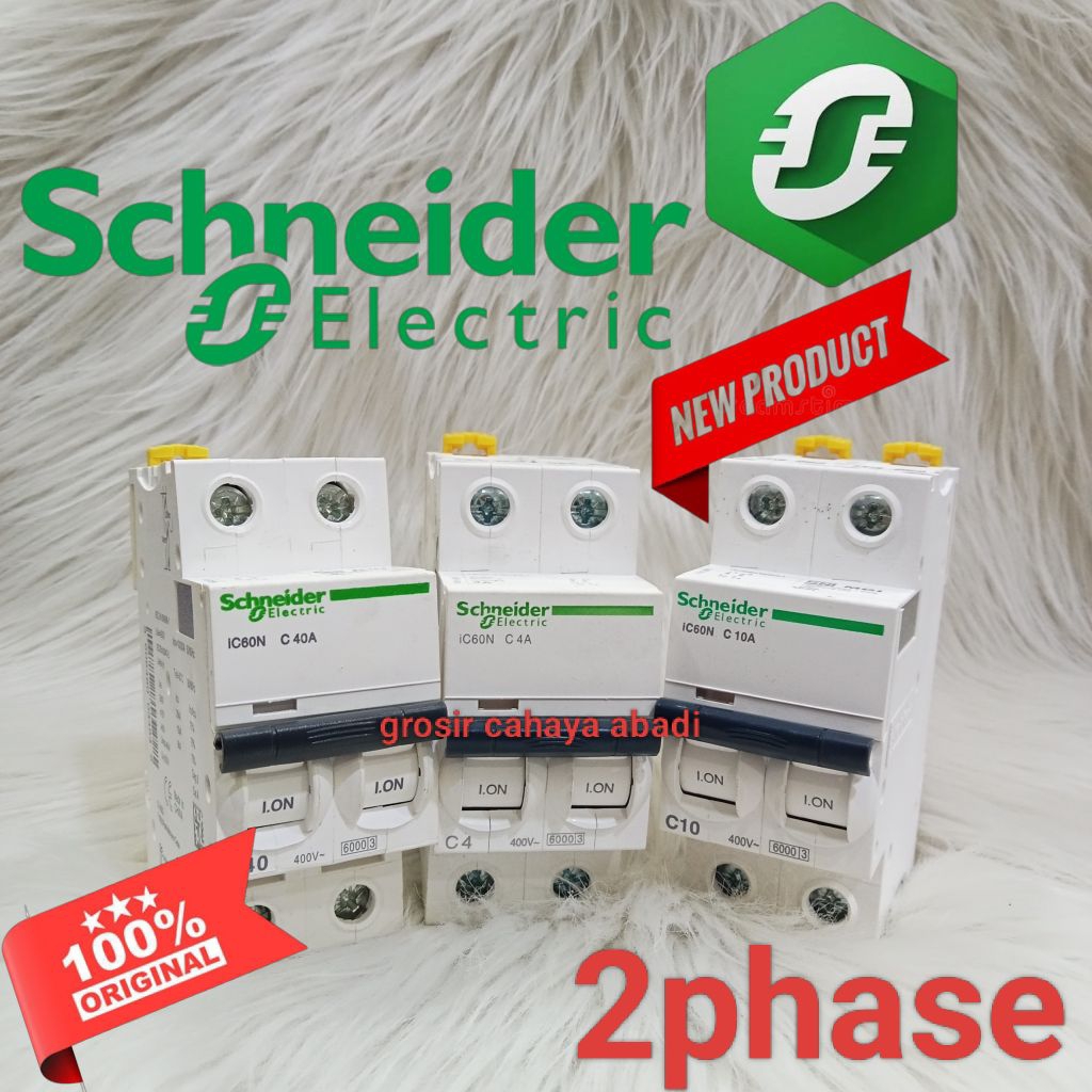 mcb schneider 2phase 10ampere Acti9 A9F74210/mcb Schneider 2p 10a original