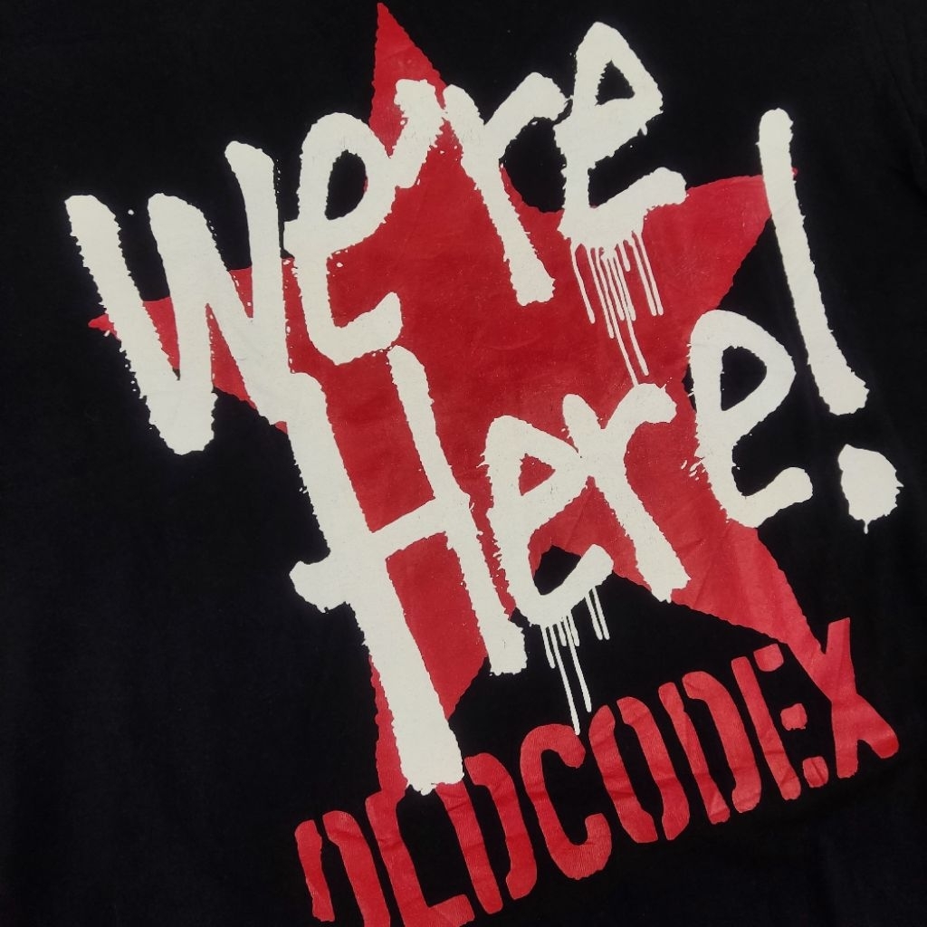 Japanese Band Tee, Old Codex. Kaos Band Jepang