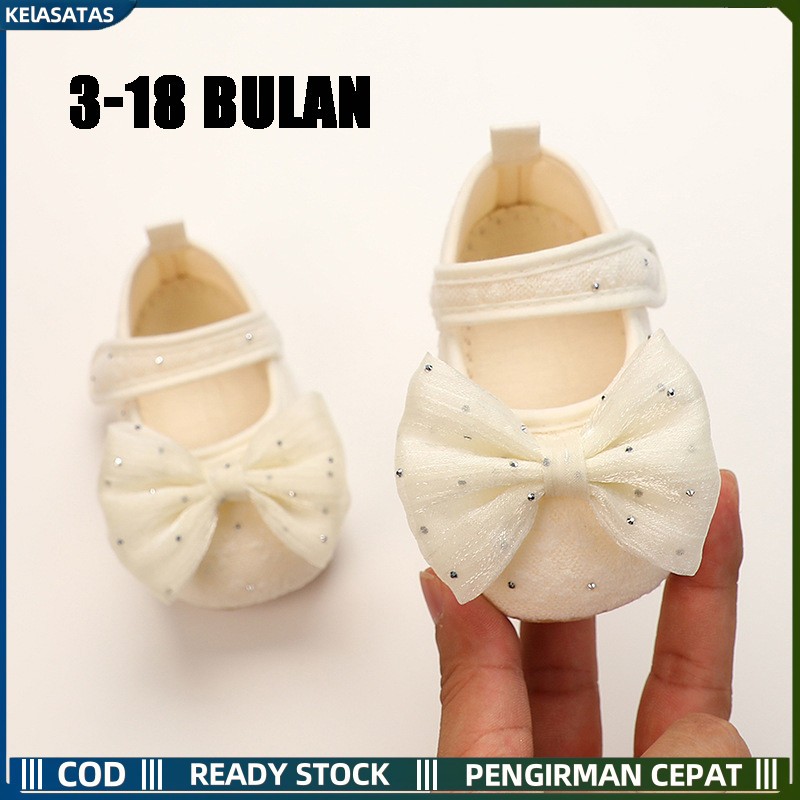 Sepatu Bayi Prewalker / Sepatu Bayi Bunga / Sepatu Bayi Lucu / Sepatu Bayi Anti Slip / Sepatu Bayi P