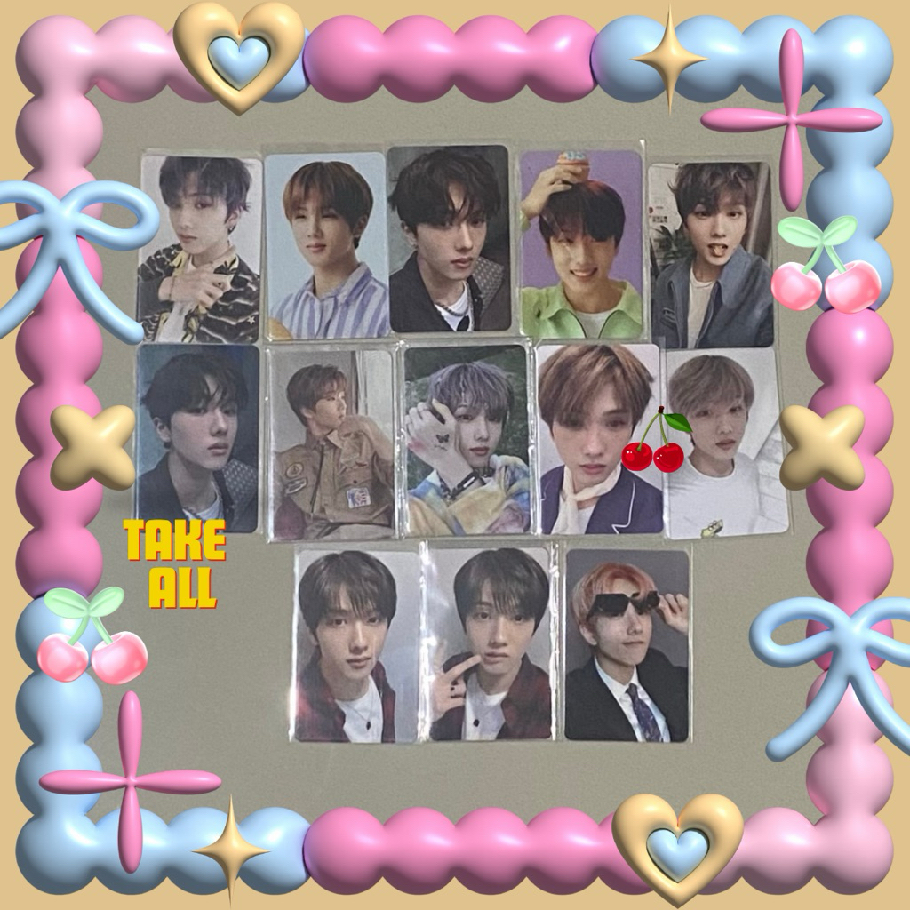 [TAKE ALL] photocard jisung nct dream official