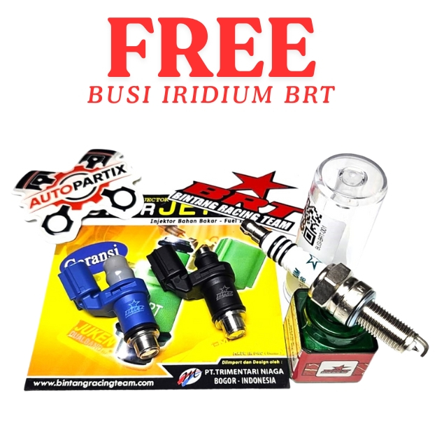 INJEKTOR BRT 6 10 Hole NMAX AEROX LEXI XMAX WR M3 R15 VIXION VVA MX KING NEW INJECTOR RACING BRT 6h 