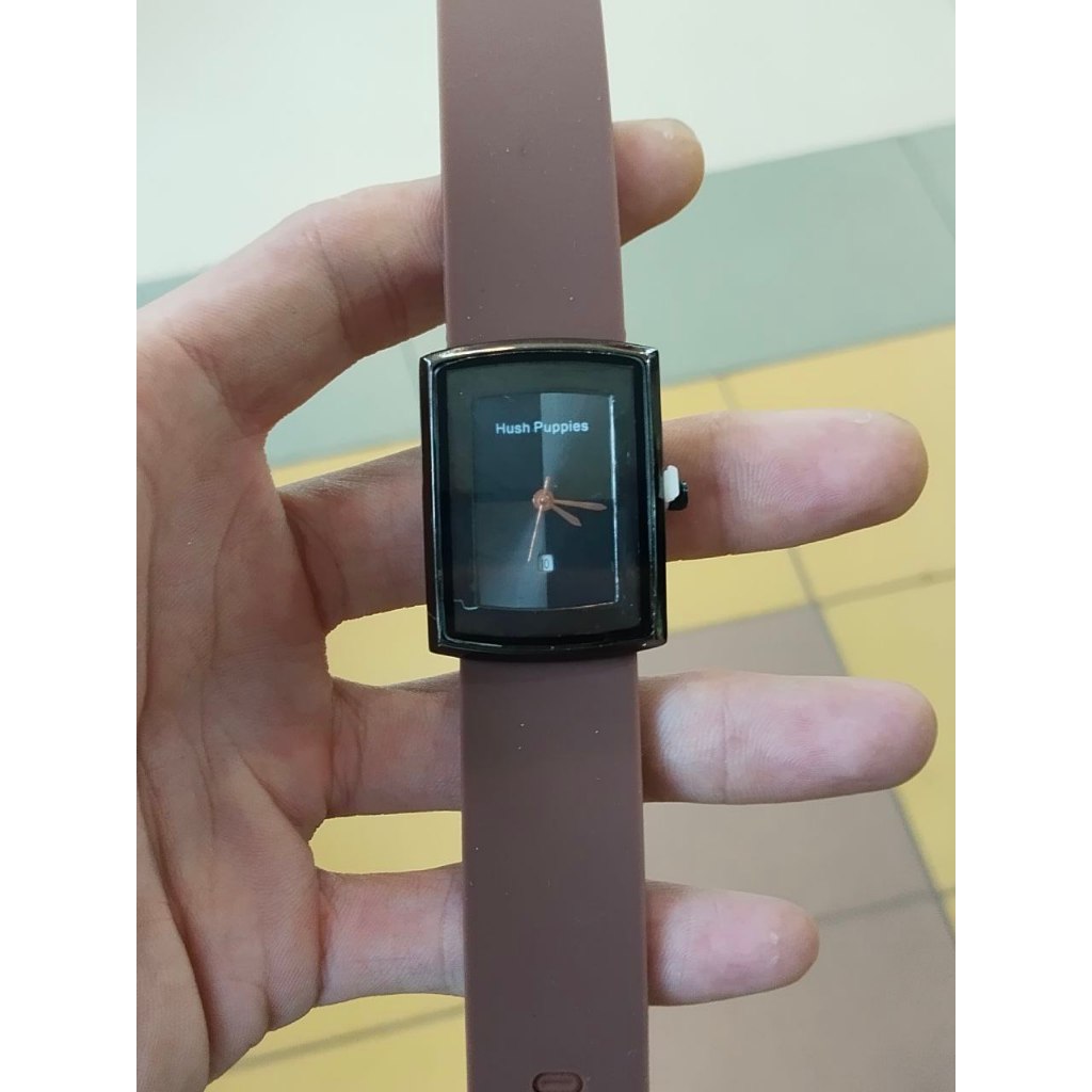 Hush Puppies Jam Tangan Wanita Rubber Fashion || Jam Tangan Wanita Hush Puppies Rubber Fashion