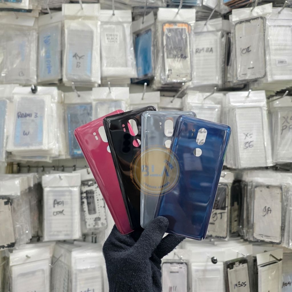 Backdoor Tutup Belakang Cover For Untuk Model LG G7 Thinq Back Casing