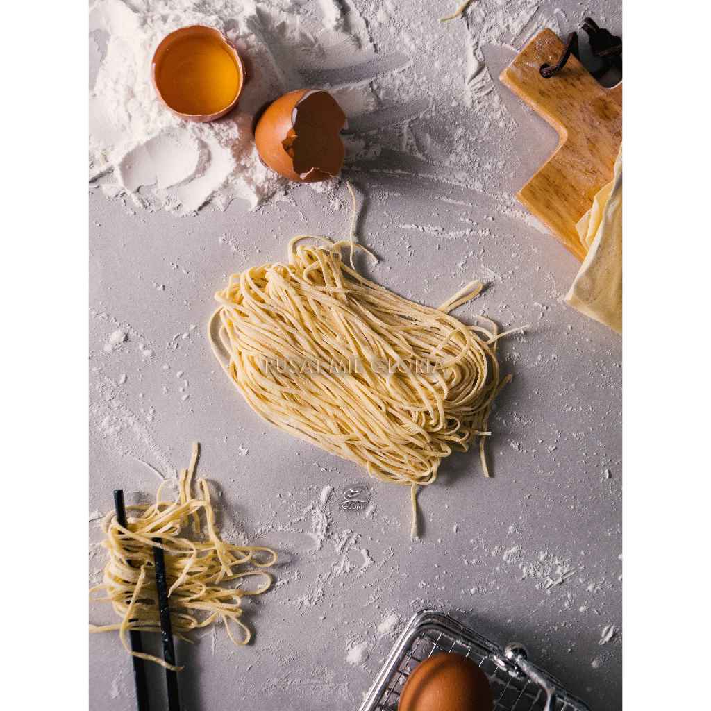 GLORIA Mie Telur Pipih | Mie Mentah/Basah