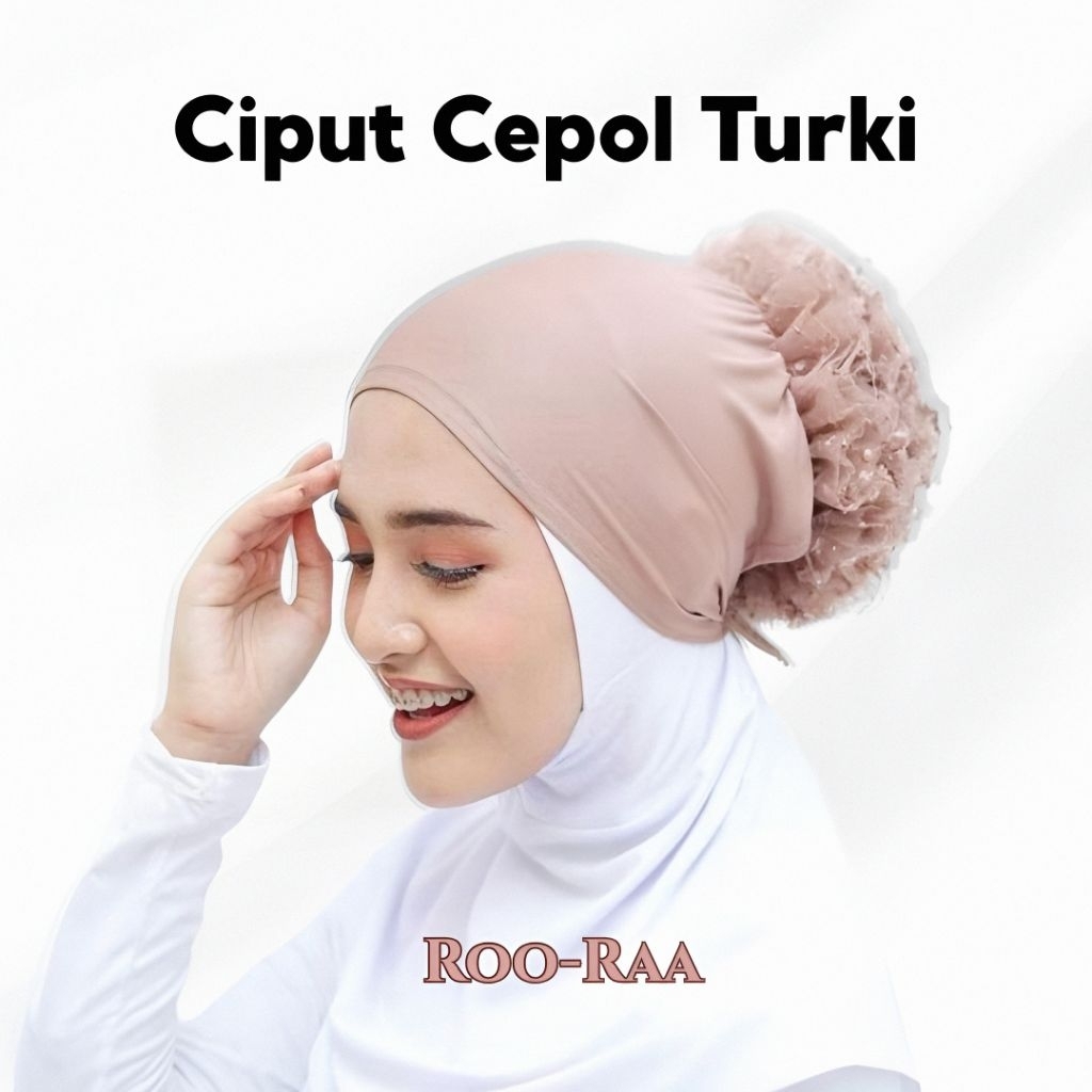 Ciput Cepol Turki Polos | Ciput Turki Cepo Non Earhole | Ciput Non Resleting | Ciput Hijab | Iner Tu