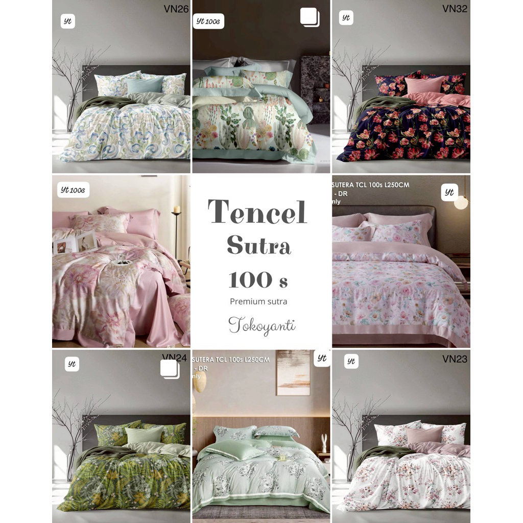 Sutra Tencel 100s | Tencel 100s | Double ( 140-160-180-200)