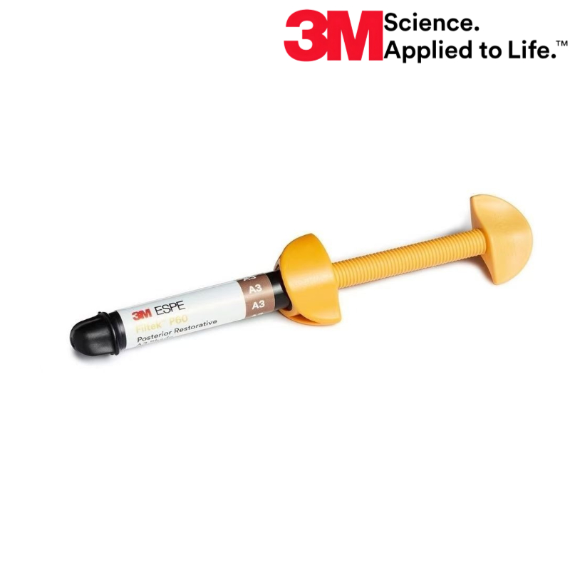 3M ESPE P60 Komposit Restoratif Micro Hybrid, Light Cure Sinar UV, Syringe A3 Bahan Tambal Gigi