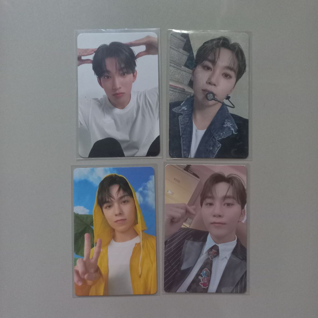 PHOTOCARD DK SEVENTEEN OFFICIAL || PC DK PUPPY + FML OSAKA + HEAVEN CARVER + FML KANTOR