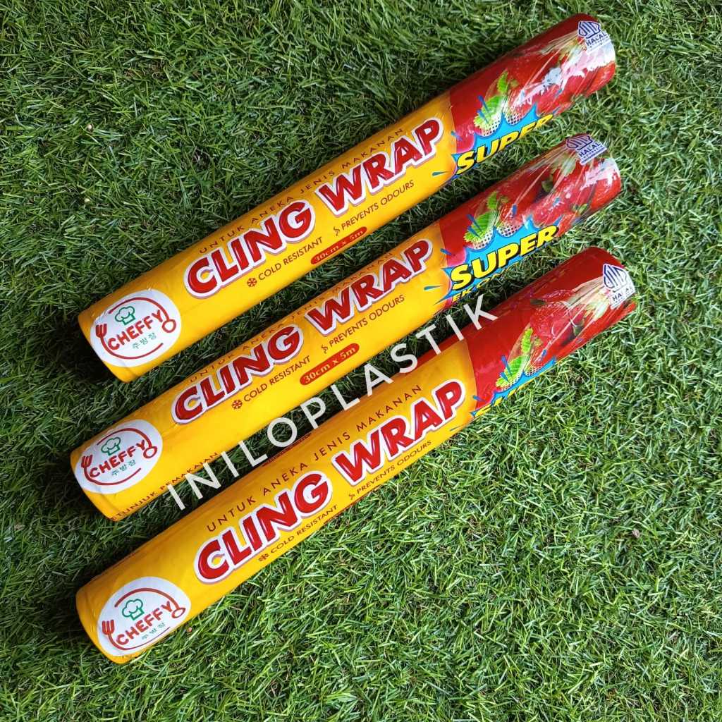 Wrapping Film 30cm x 5m Refill / Roll Cheffy Cling Wrap / Plastik Wrapping Cheffy