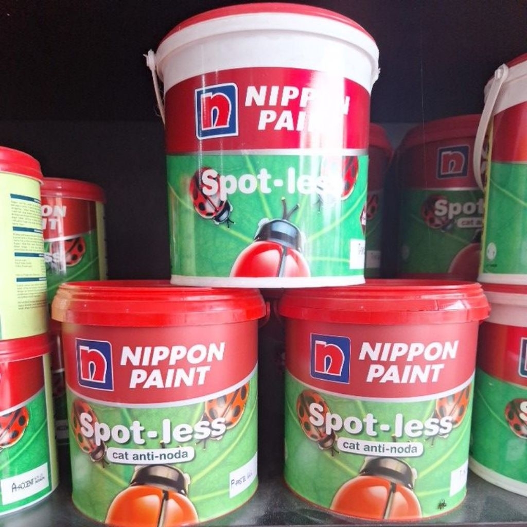Nippon Paint Spotless cat dinding tembok dalam interior anti noda