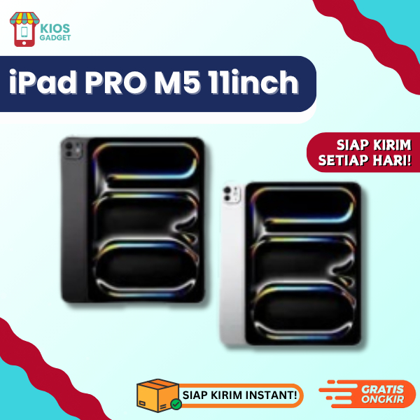 iPad PRO M5 2025 11-Inch WiFi Only 1TB 512GB 256GB 128GB | Garansi Resmi Apple