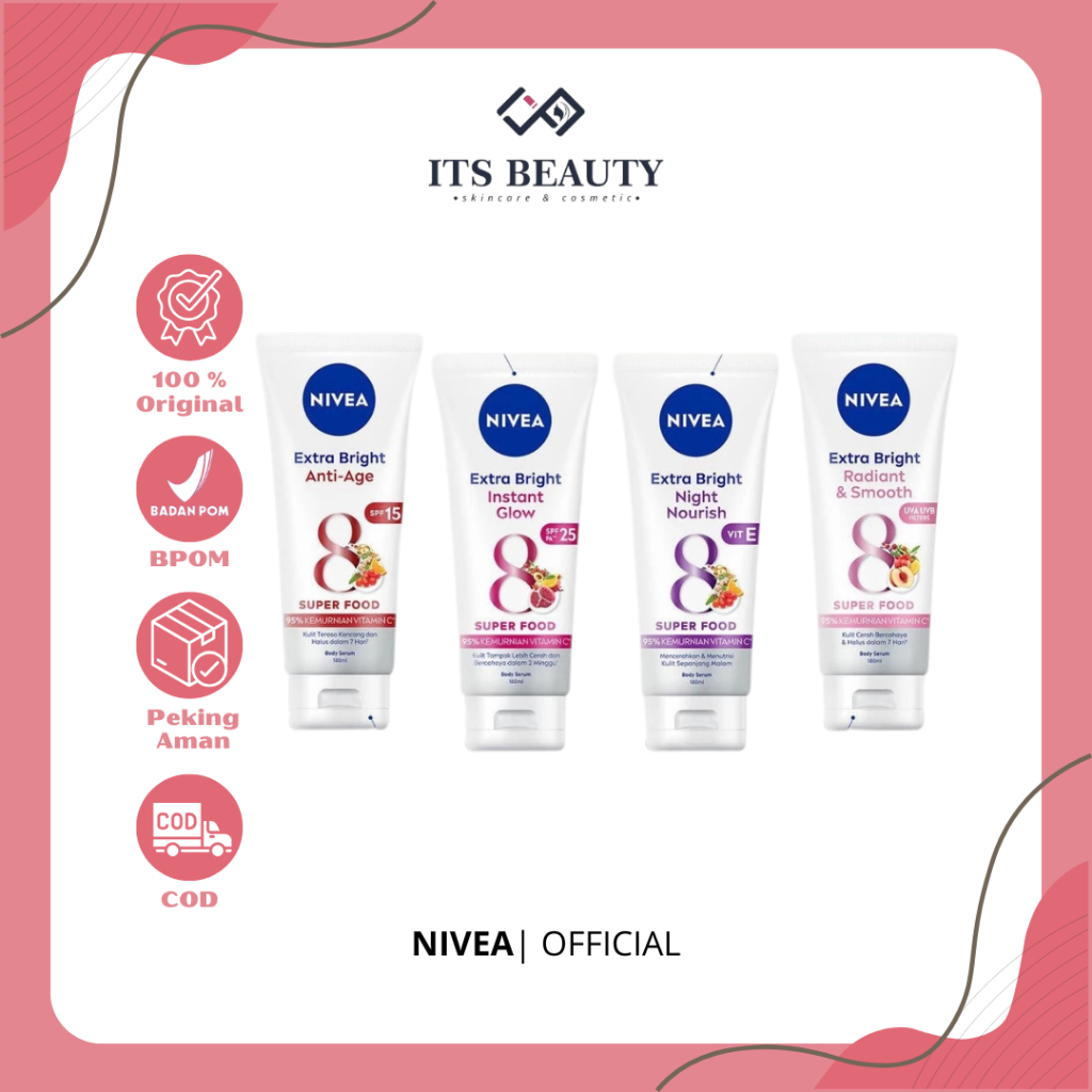 Its Beauty - NIVEA Extra White Body Serum  180 ML