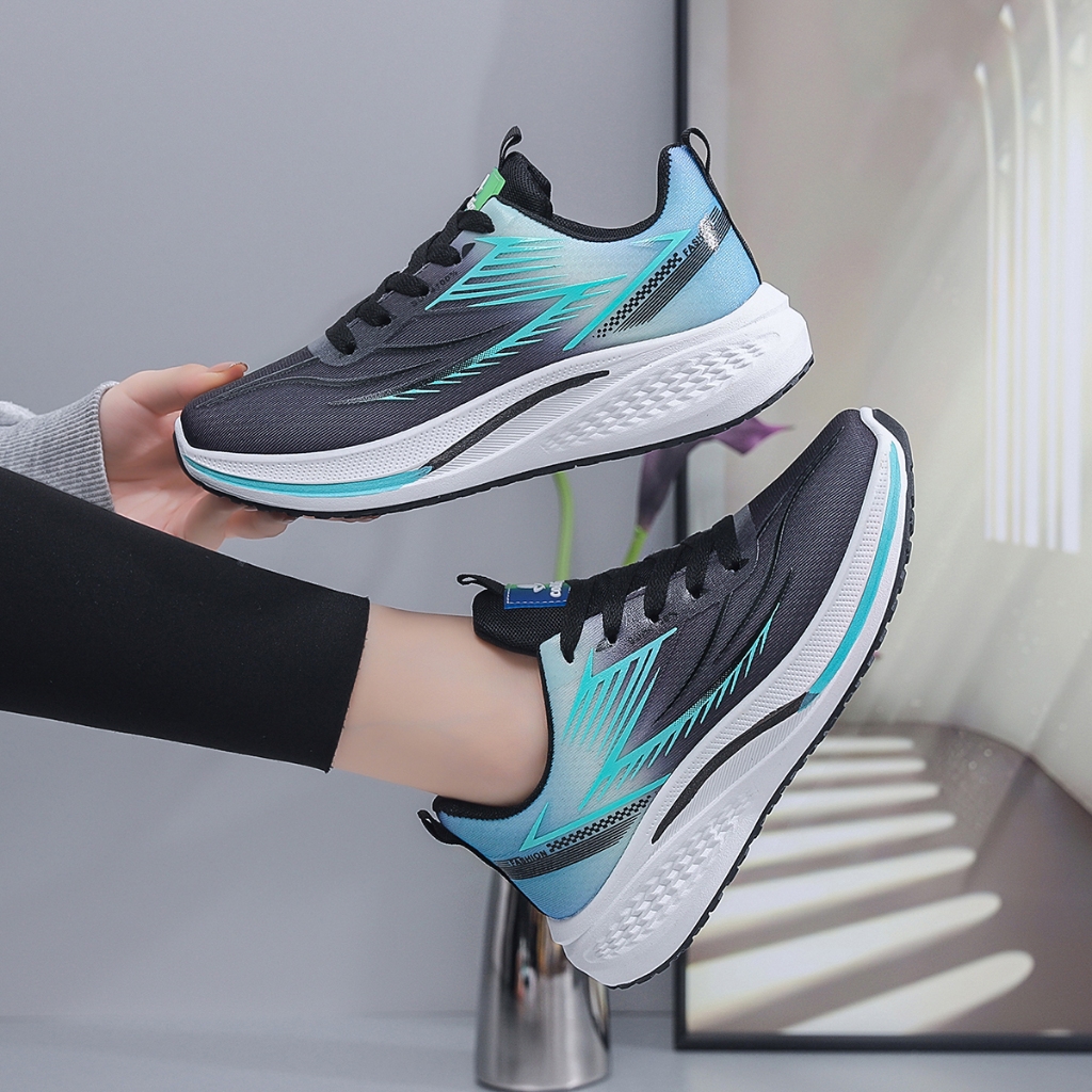 hot deals big sale collin sepatu olahraga dewasa ringan kekinian warna gradasi wanita pria sneakers