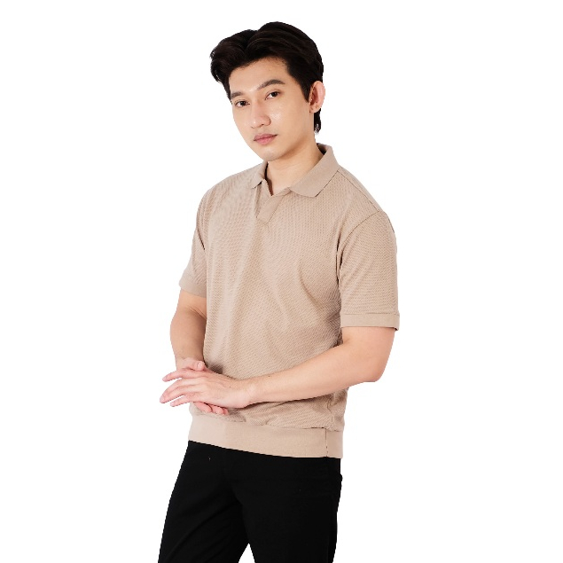 POSHBOY Polo Shirt Banded Milton - Polo Shirt Pria Lengan Pendek Kaos Berkerah Pria