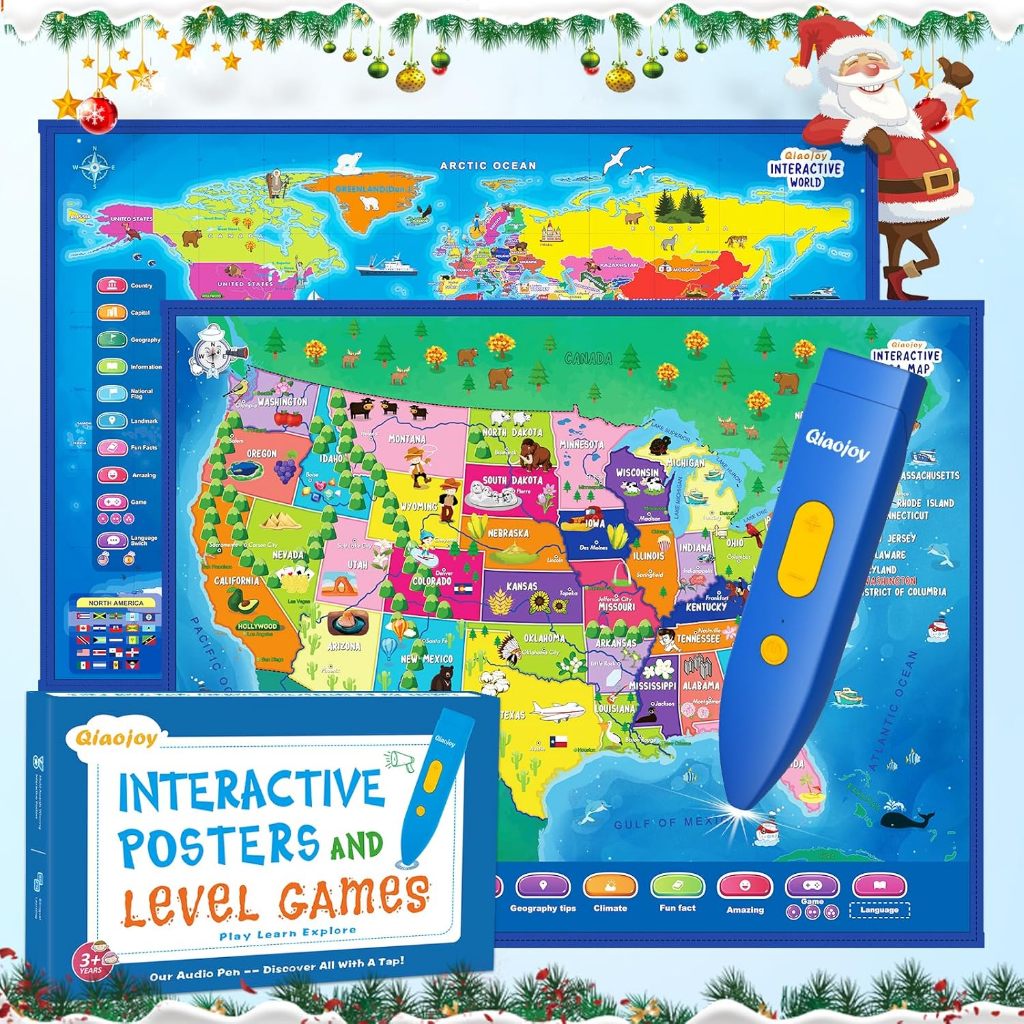 Jigsaw Puzzle 200 Pcs Karton Tebal Map Dunia/USA