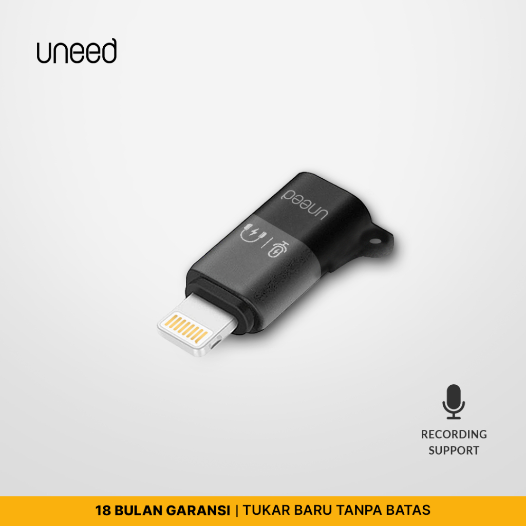 UNEED Converter Type C to iPhone Lightning Support Voice - UAT02.2Ci