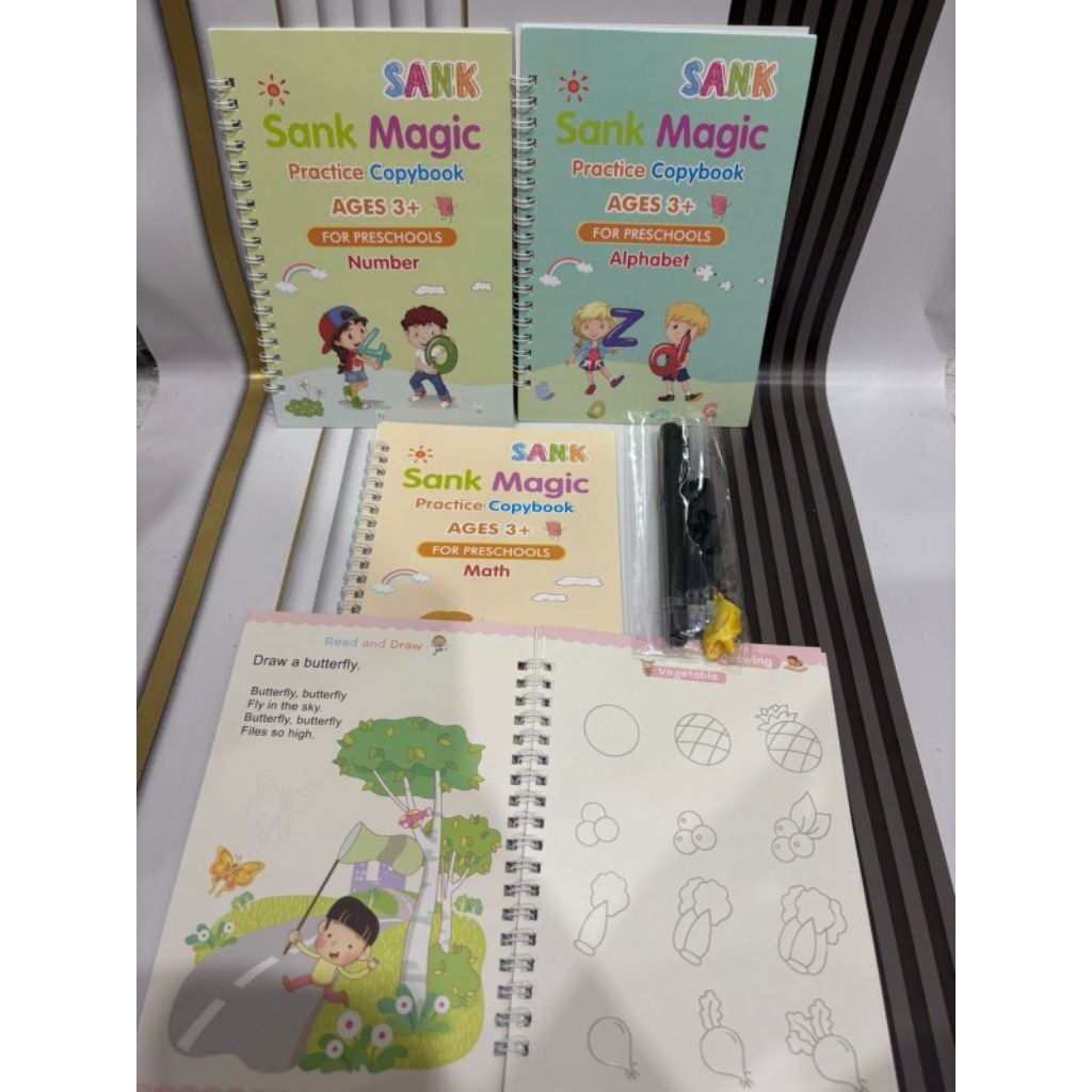 Buku Sank Magic Anak/Sank Magic/Edukasi Anak/Buku