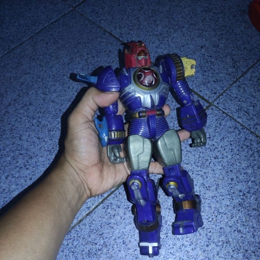 Megazord Power Rangers Mega Storm Lighting Zord Robot