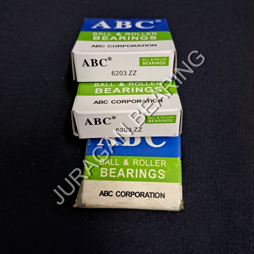 Bearing 6203 ZZ ABC 6203ZZ (17x40x12mm)