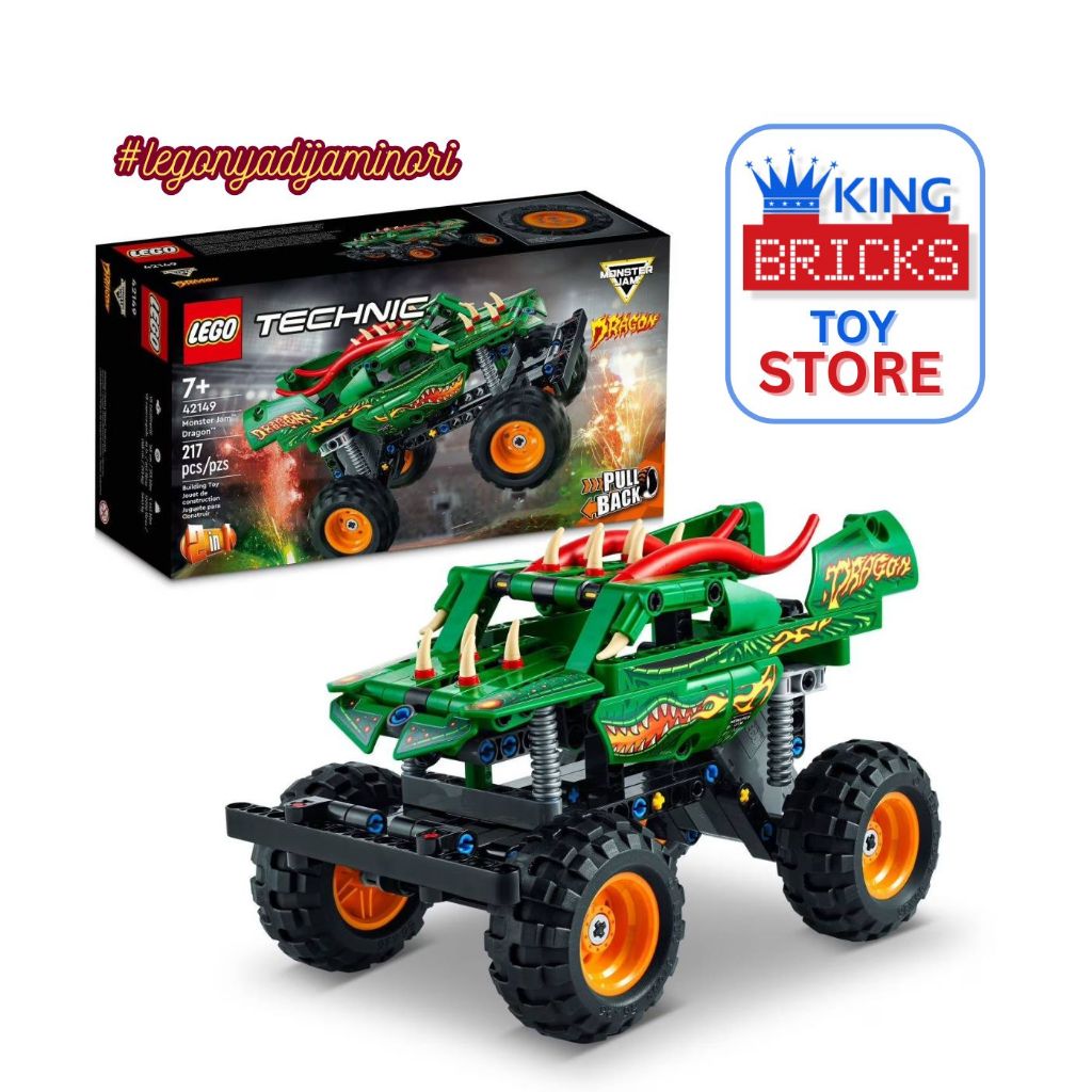 LEGO TECHNIC 42149 Monster Jam Dragon
