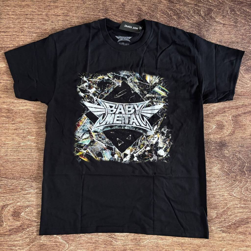 EXCLUSIVE KAOS BAND OFFICIAL BABYMETAL - METAL FORTH ALBUM COVER ORIGINAL MERCHANDISE