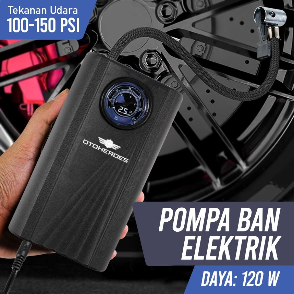 Pompa Ban Elektrik merk Otoheroes