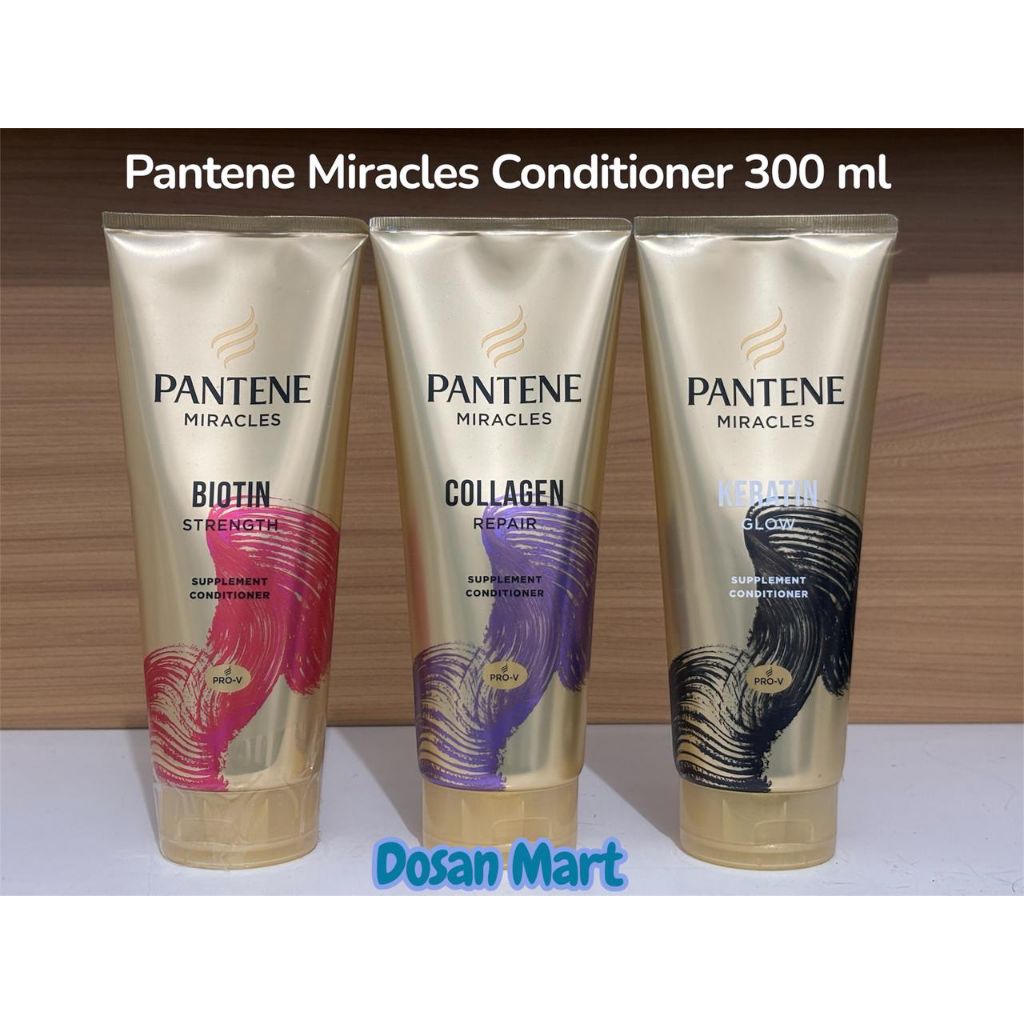 Pantene Miracles Conditioner || Pantene Biotin Strenght Conditioner || Pantene Collagen Repair Condi
