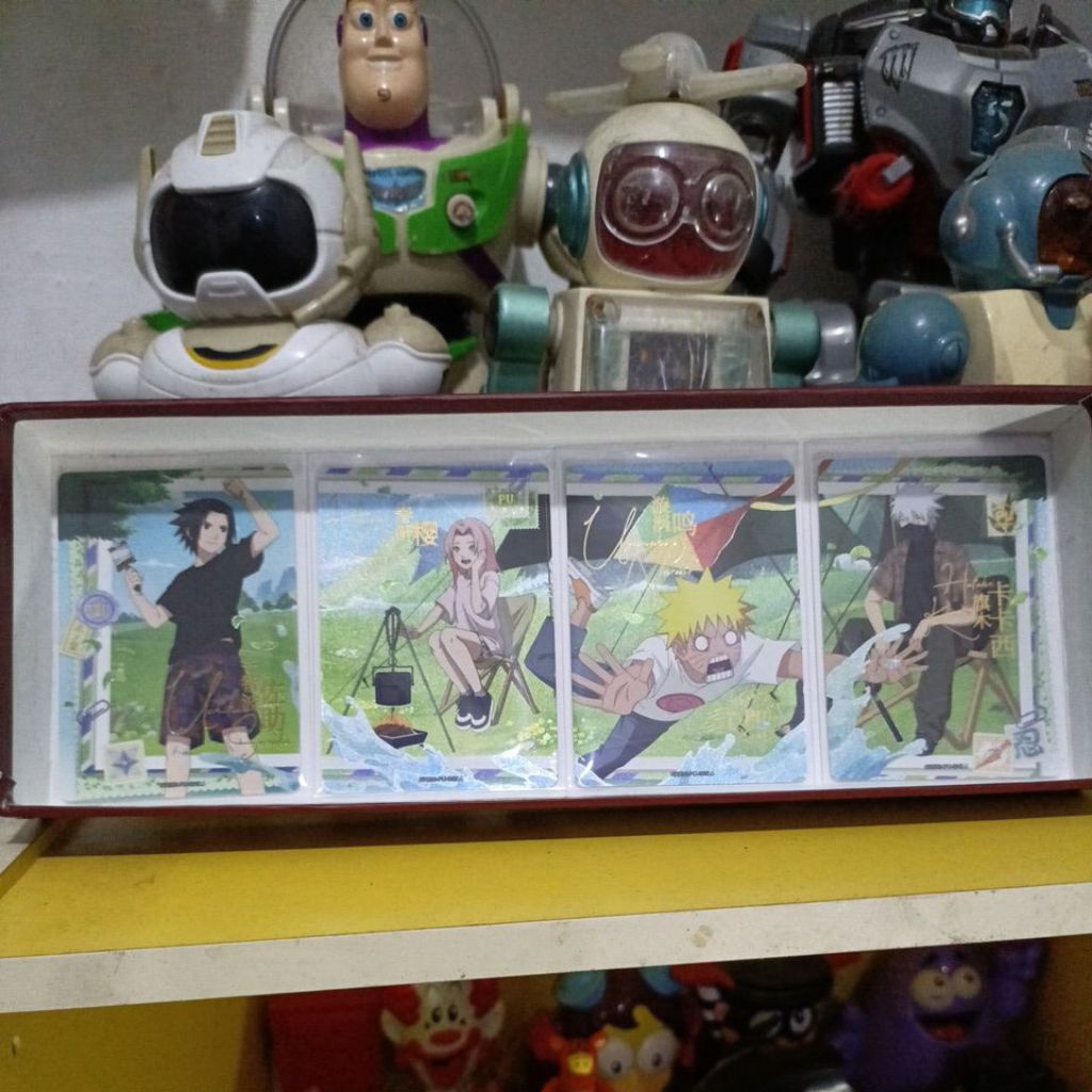 Kartu Naruto Kayou set 4pcs PU