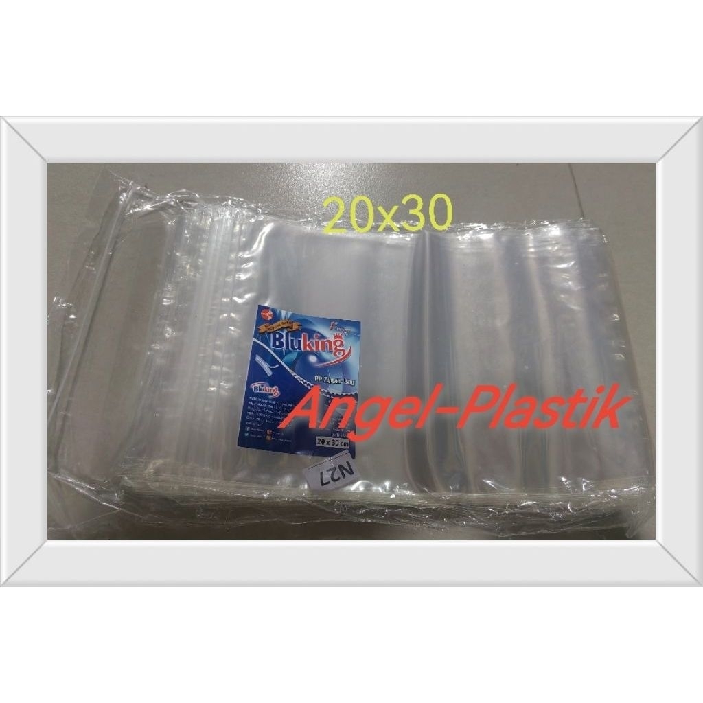 Plastik Klip PP Bening 15x18 15x20 16x25 17x20 20x30 25x35 30x40 30x40 ketebalan 50mc (0.05) BLUKING