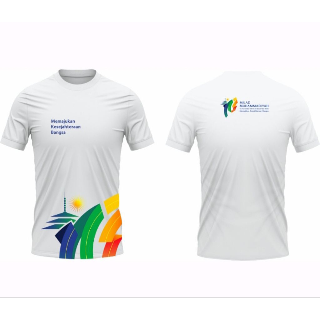 kaos milad muhammadiyah