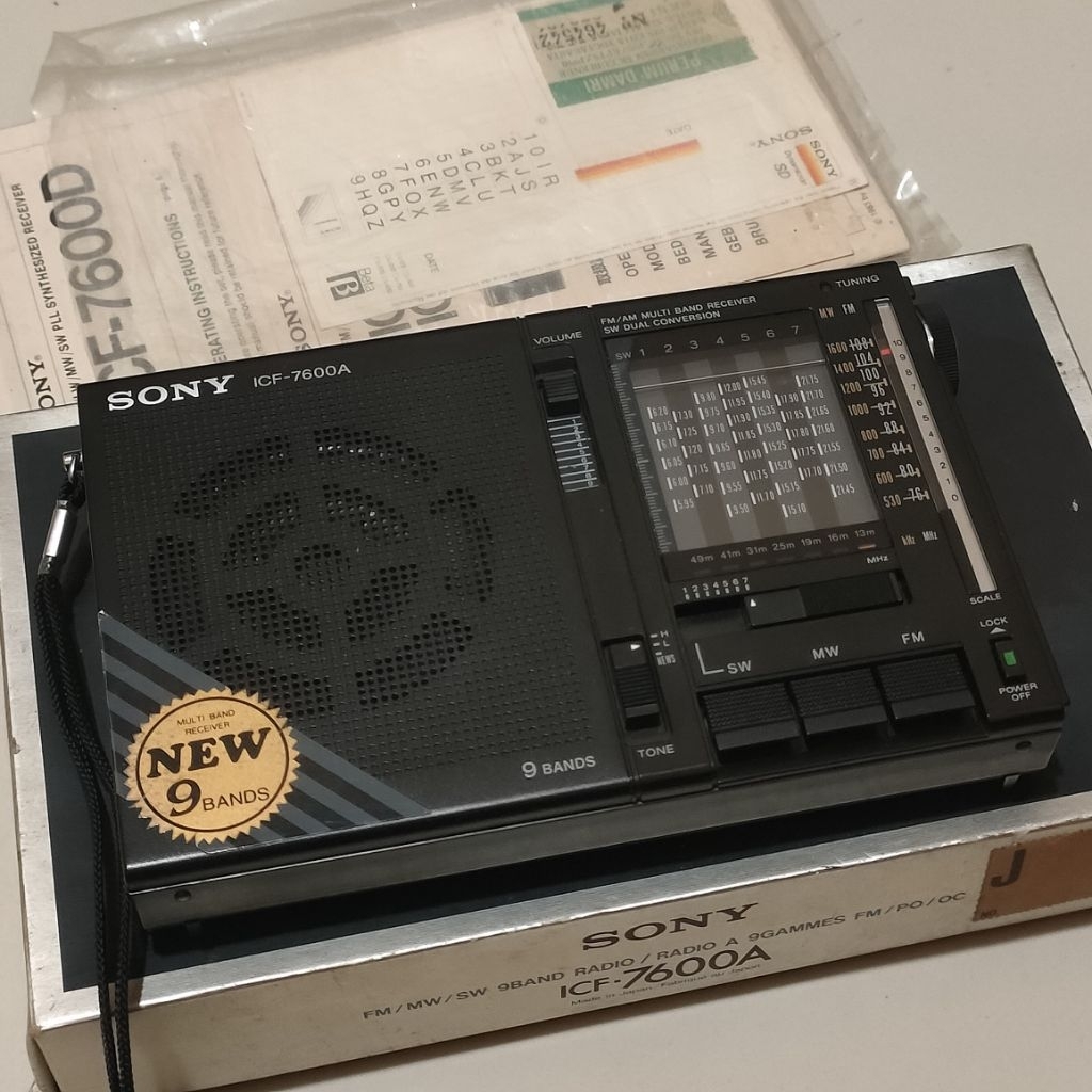 RADIO SONY ICF 7600A jadul vintage