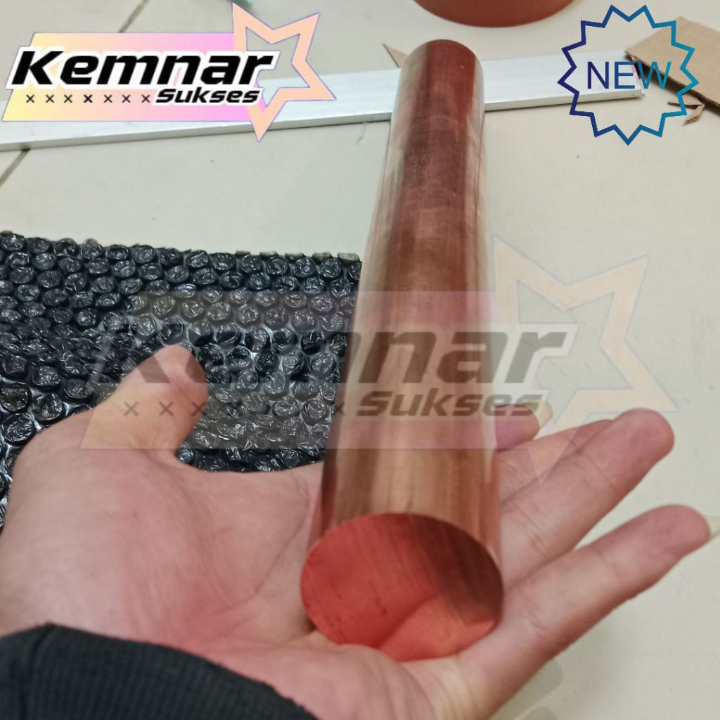 as tembaga diameter 8mm x 4000mm tembaga as