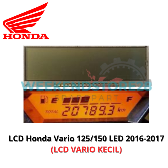 LCD Speedometer Honda Vario 125 150 LED OLD 2016 2017 Original (KECIL)