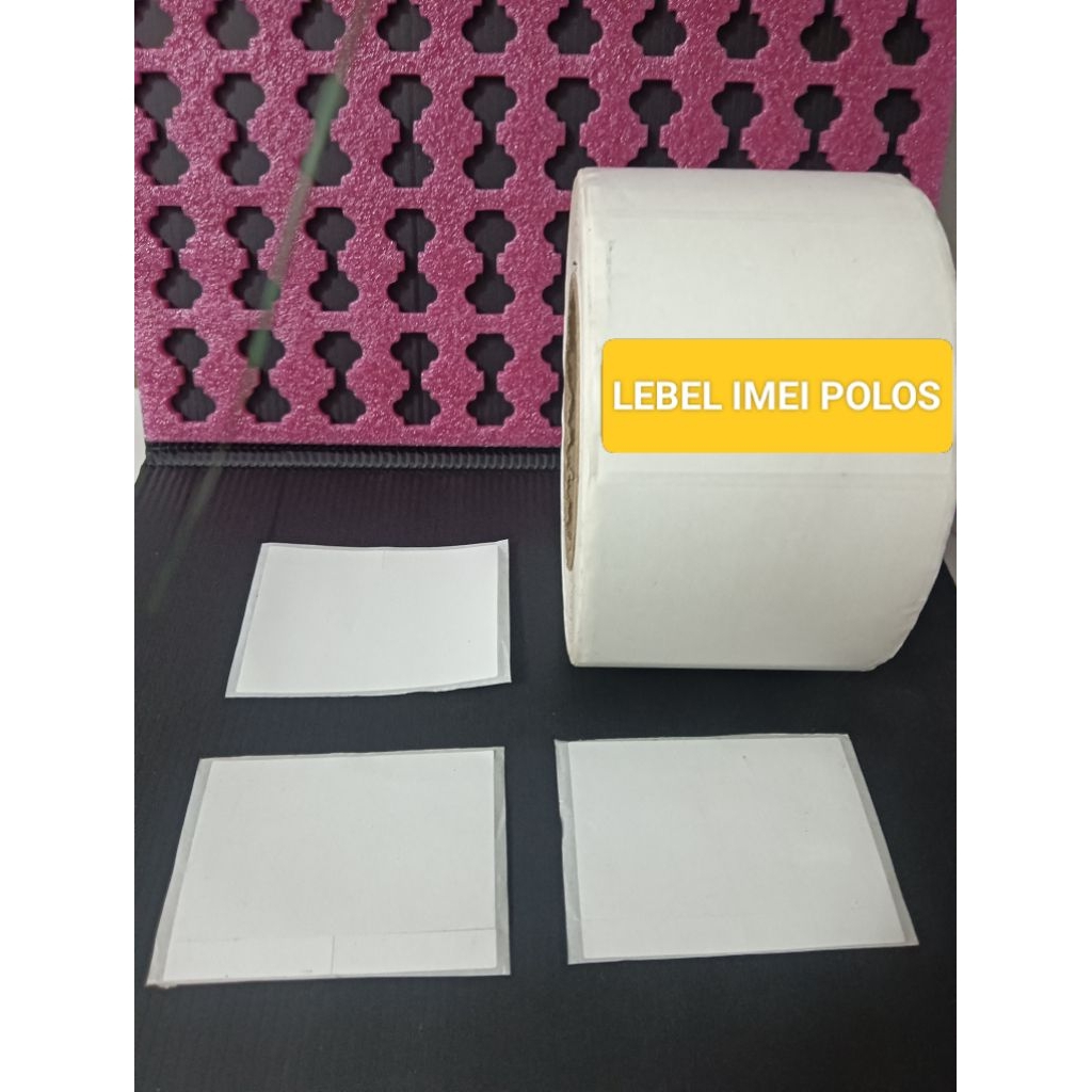 Kertas Lebel Print IMEI Boks Hp Universal Semua Merk Handphone Oppo|Realme| Terbaru