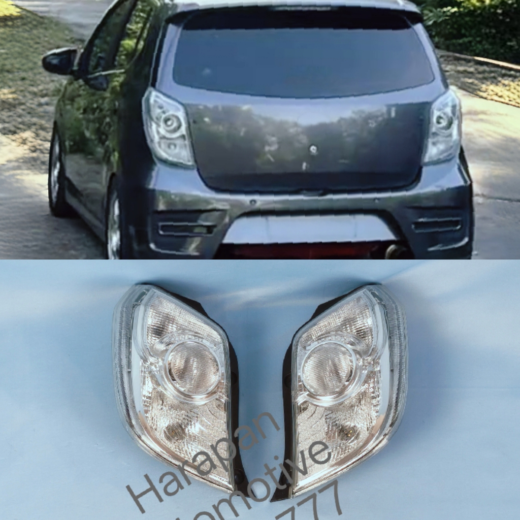 Lampu Stop Belakang Agya Ayla 2013 2017 Clear Bening Variasi