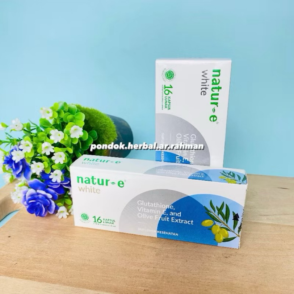 NATUR E WHITE SUPLEMEN PENCERAH KULIT