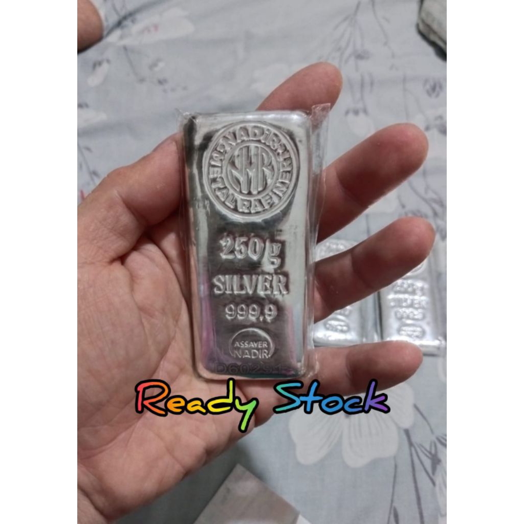PERAK NADIR 250GR READY STOCK, LANGSUNG KIRIM