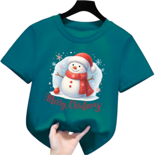 Kaos anak unisex natalan santa claus usia 2-16 tahun//baju natal anak untuk anak laki laki dan anak 
