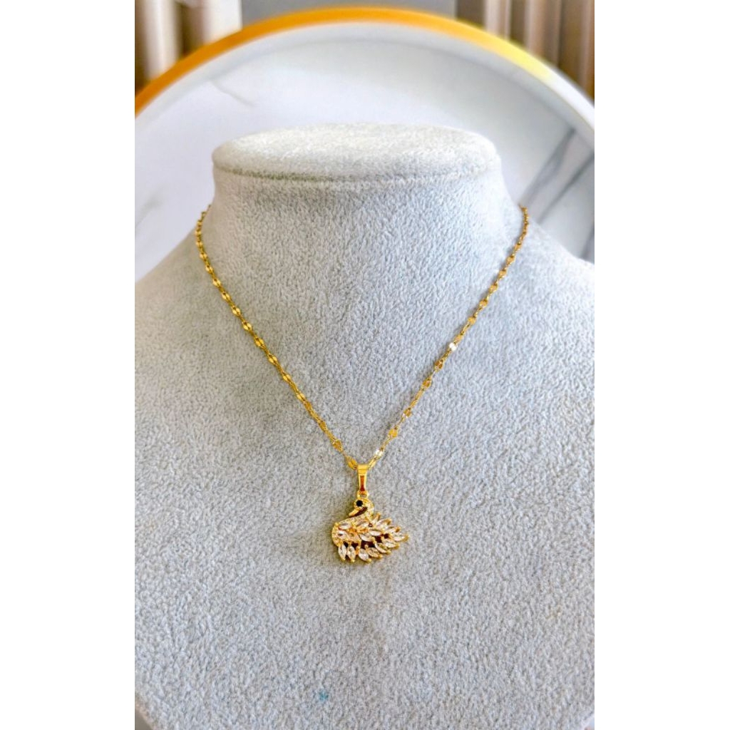 Kalung titanium angsa