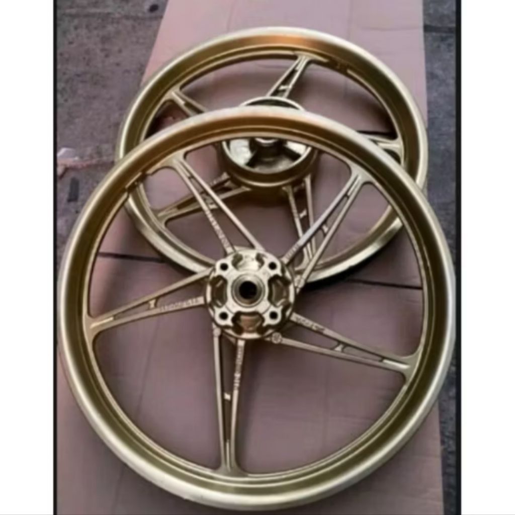 PELEK VELG RACING 1SET DEPAN BELAKANG MOTOR YAMAHA JUPITER MX OLD PNP JUPITER Z BURHAN JUPITER Z1 RO
