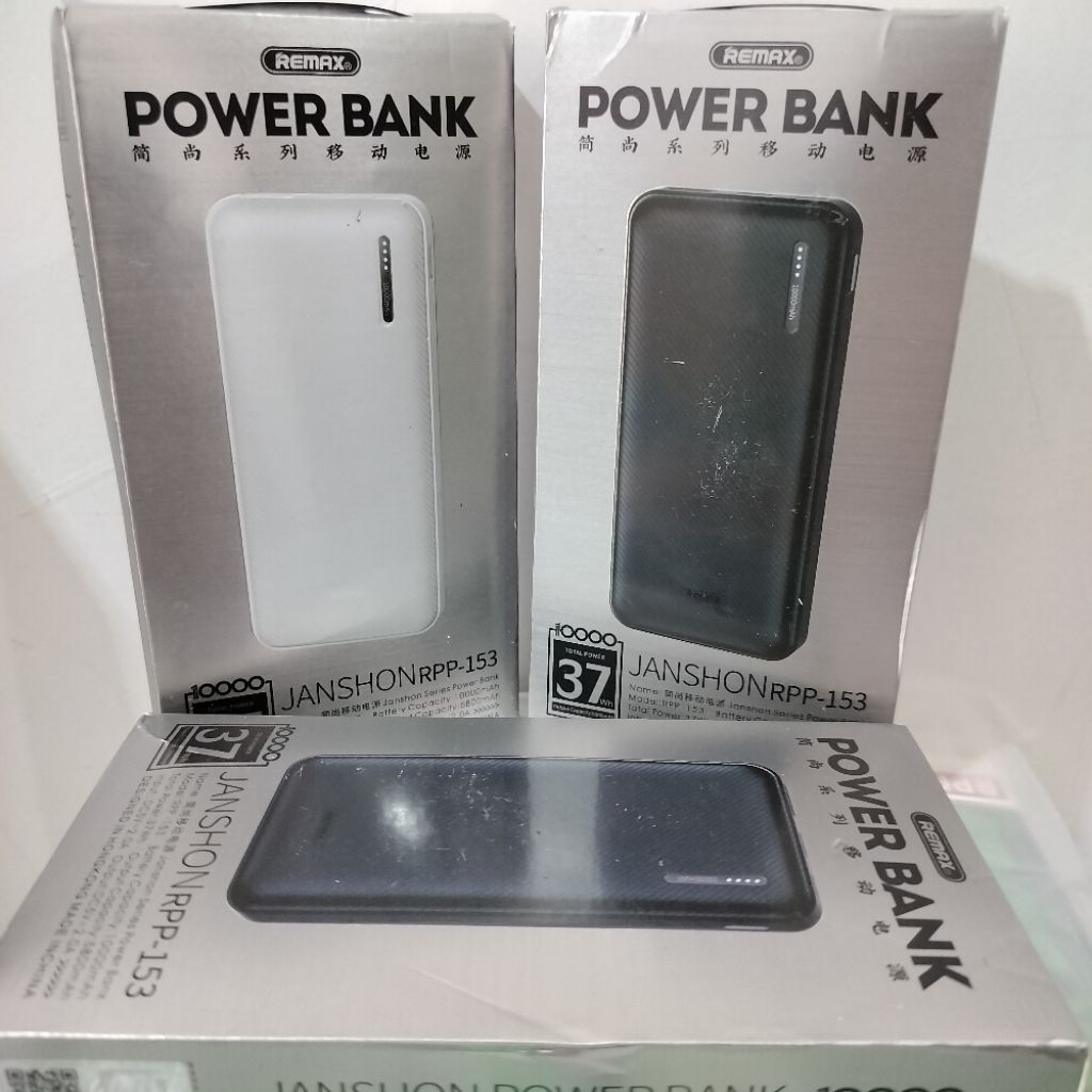 POWER BANK REMAX 10000/MAH BAGUS ORIGINAL