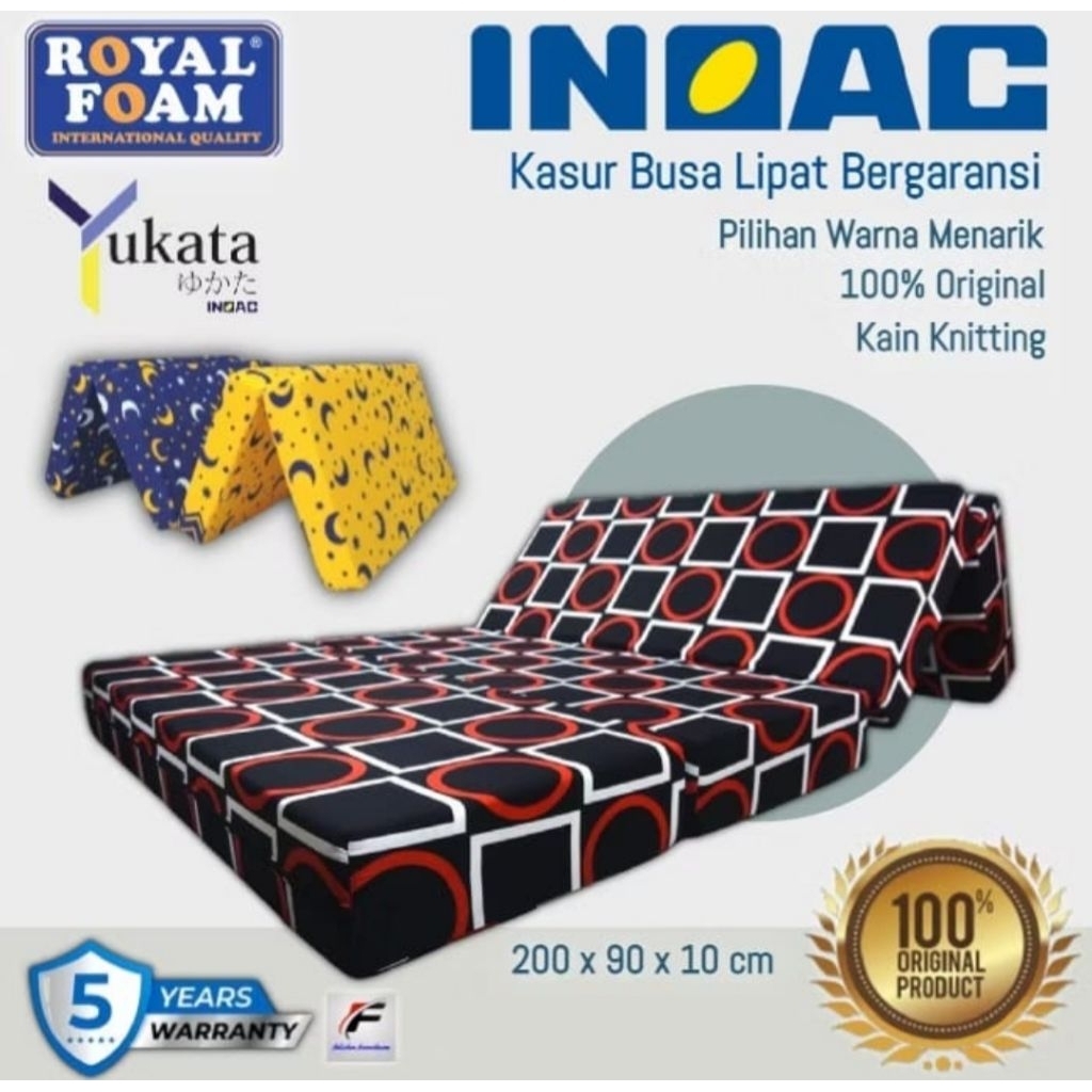 kasur lipat inoac