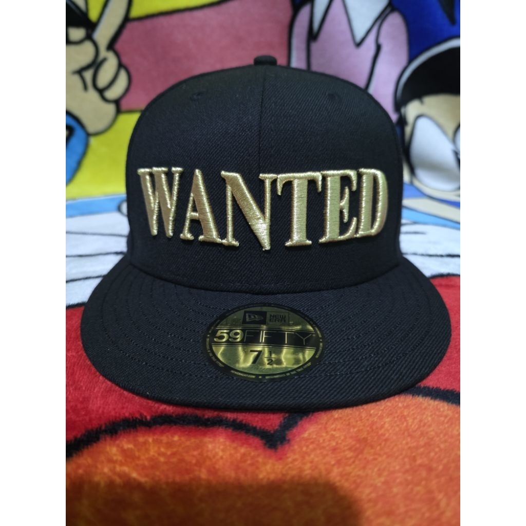 Topi New Era 59 fifty x One Piece WANTED
