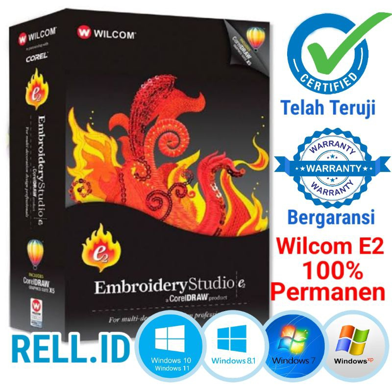 Software Wilcom Embroidery e2 Plus Remote Instalasi