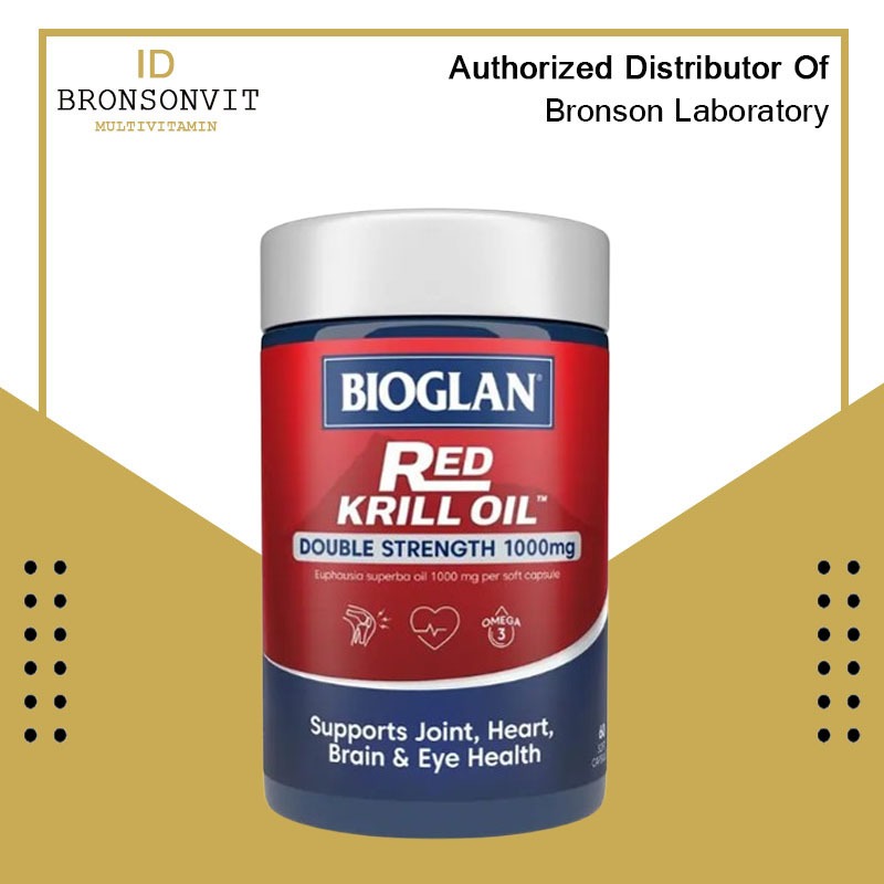 Bioglan Red Krill Oil 1000mg 60 Capsules